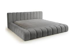 Gestoffeerd bed Lieke Antraciet 160x200 cm