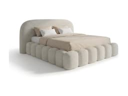 Bed met opbergruimte Sofie Beige 160x200 cm