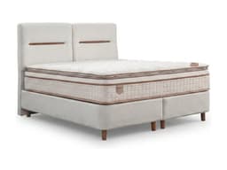 Opbergboxspring Olaf Beige 140x200 cm
