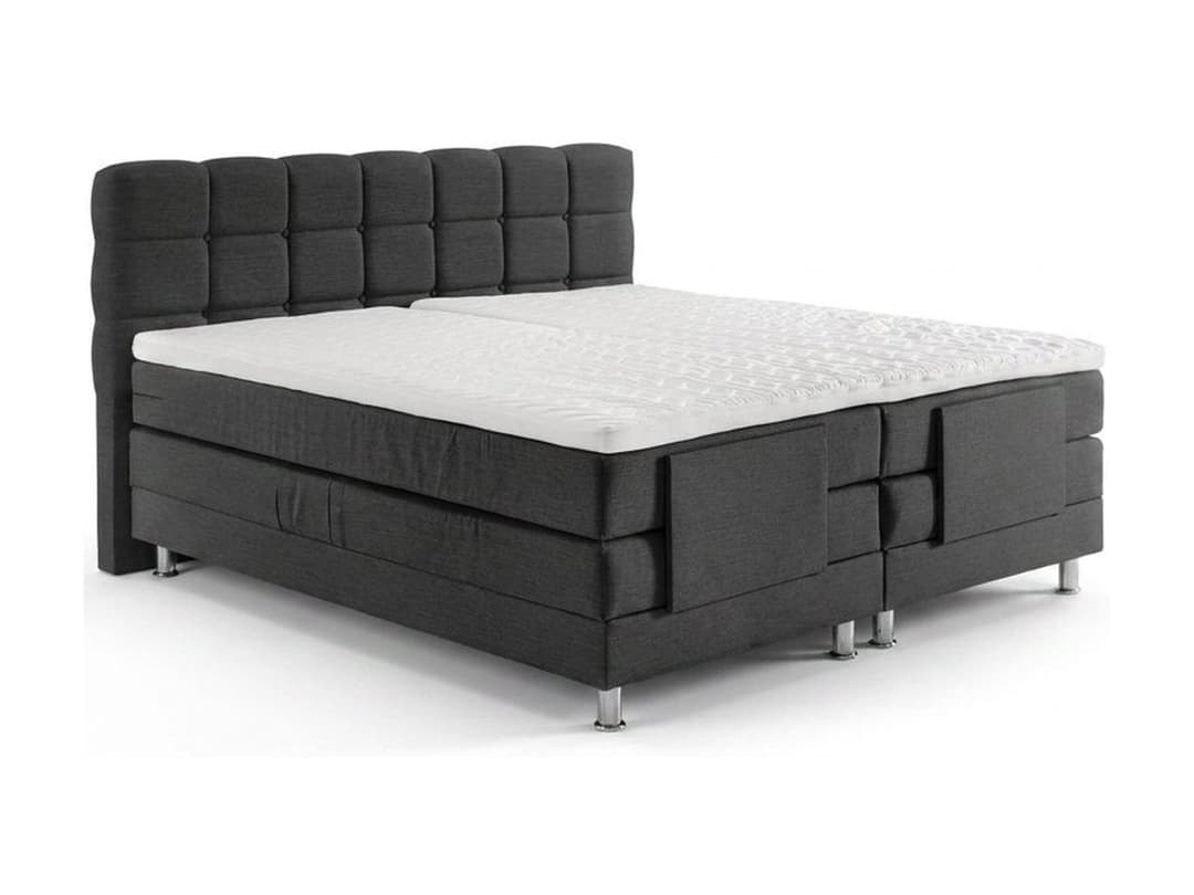 Elektrische boxspring Ivar Antraciet 140x200 cm