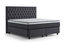 Opbergboxspring Cato Antraciet 90x200 cm