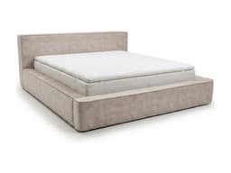 Bed met opbergruimte Elin Beige 140x200 cm (26 cm)