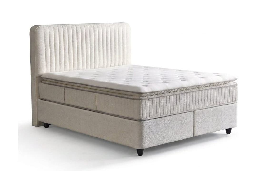 Opbergboxspring Bregje Beige 140x200 cm