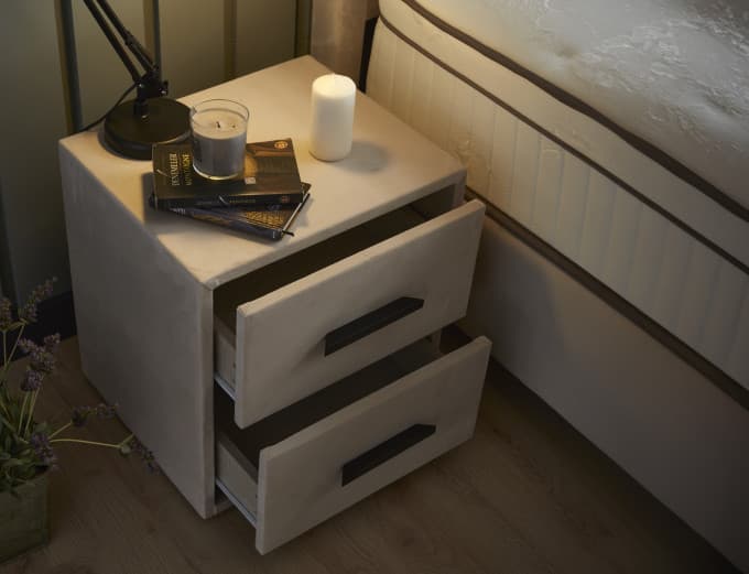 Nachtkastje Merel Beige
