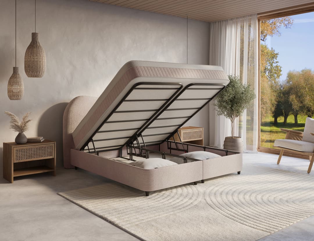 Opbergboxspring Aron