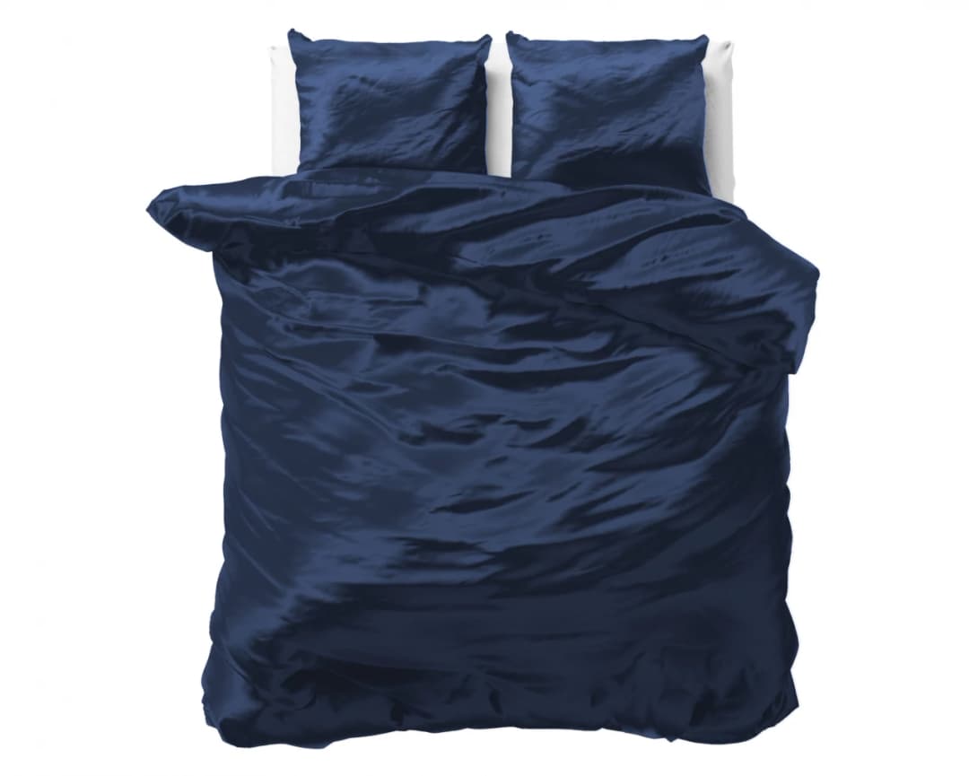 Dekbedovertrek Bries Marineblauw 140x200/220 cm