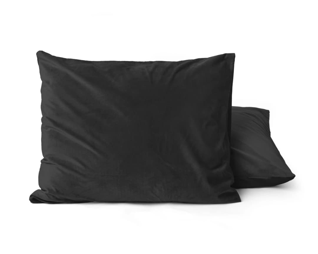Kussenslopen Maik (set van 2) Zwart 60x70 cm