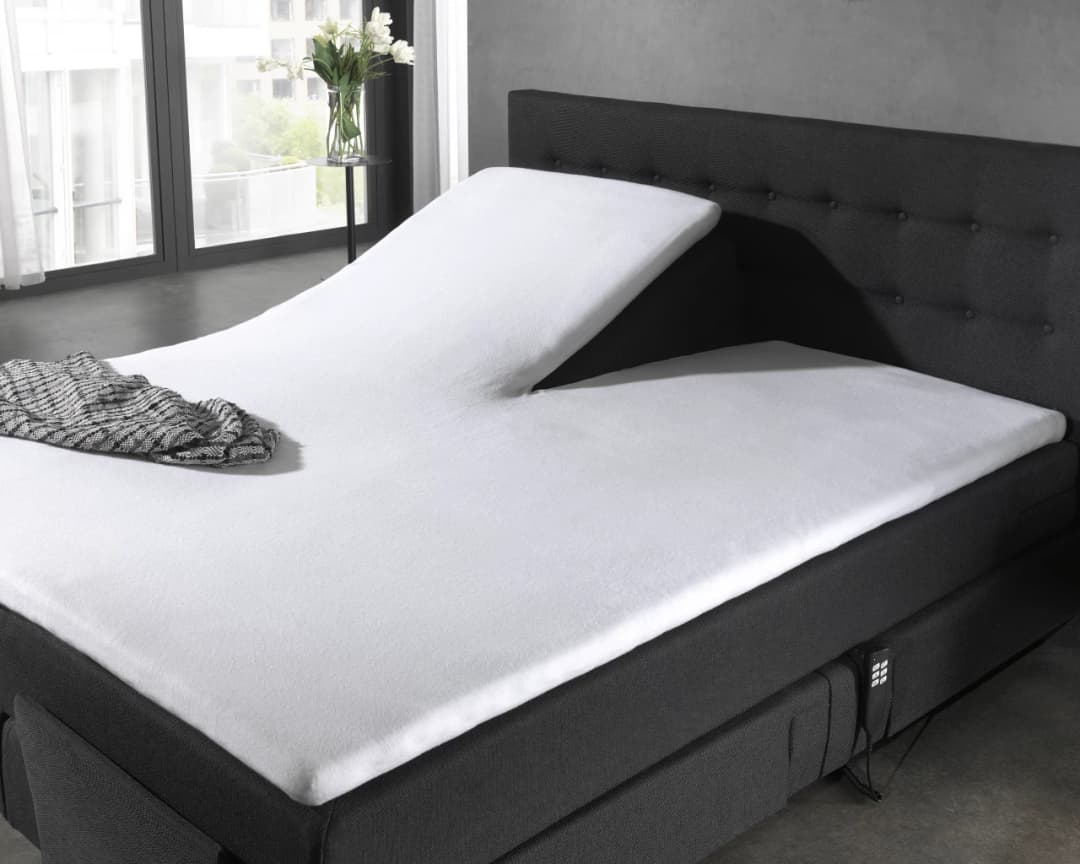 Splittopper molton Stef 160x200/220 cm