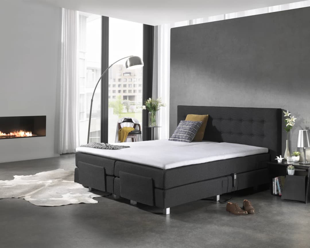Splittopper molton Stef 160x200/220 cm