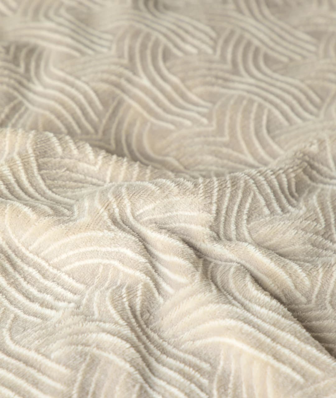 Dekbedovertrek Kjeld Beige 140x220 cm