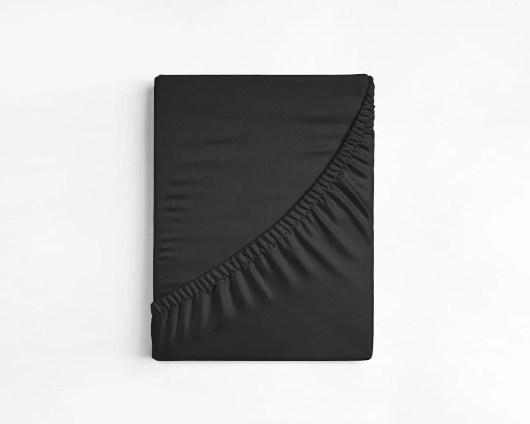 Hoeslaken Kobe Zwart 70x200 cm